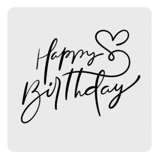 Corte Happy Birthday