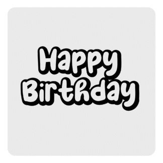 Corte Happy Birthday