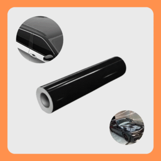 Vinilo Adhesivo Negro Brillante Rodados
