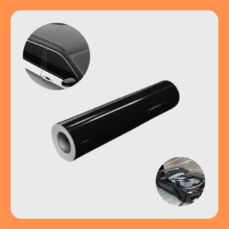 Vinilo Adhesivo Negro Brillante Rodados