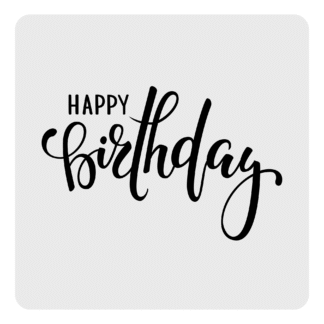 Corte Happy Birthday