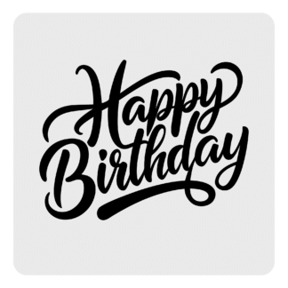 Corte Happy Birthday