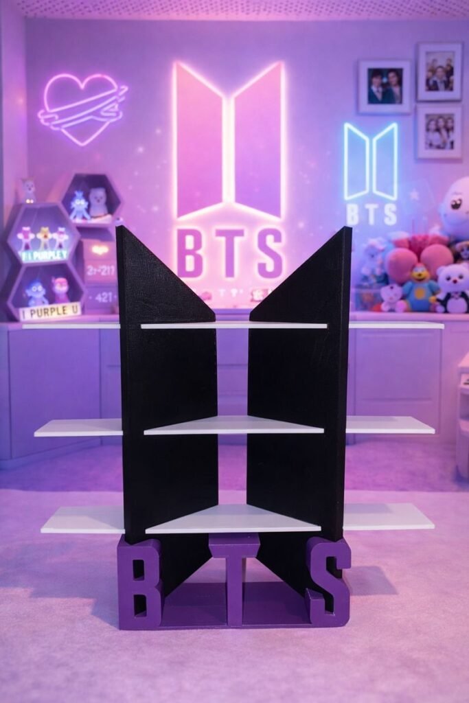 Estante de BTS