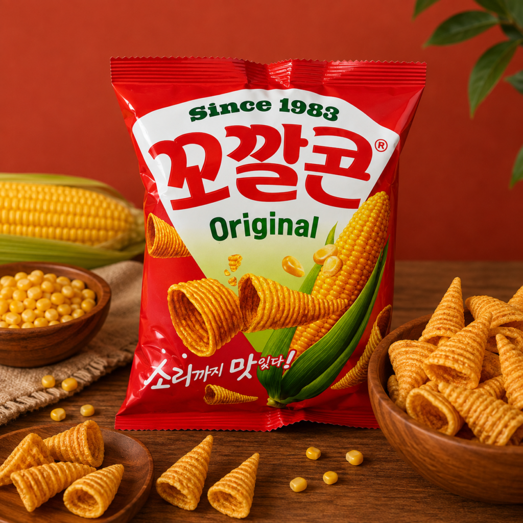 Snack de maíz sabor original