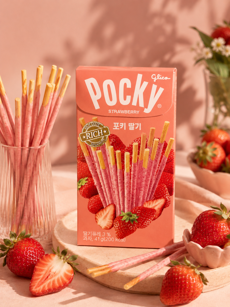 Pocky sabor frutilla