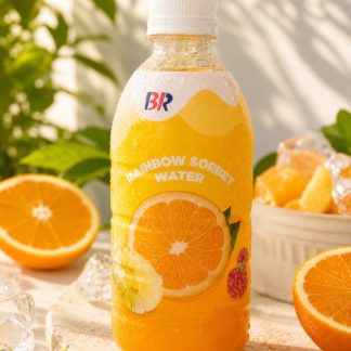 Bebida coreana sabor naranja 500ml