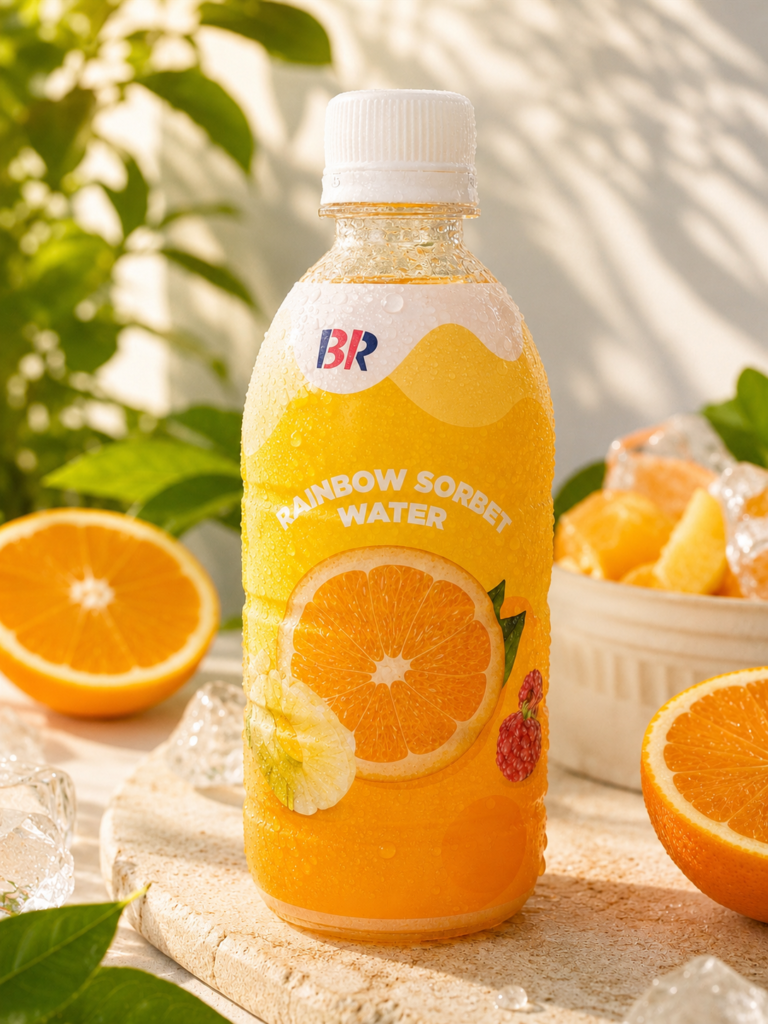 Bebida coreana sabor naranja 500ml