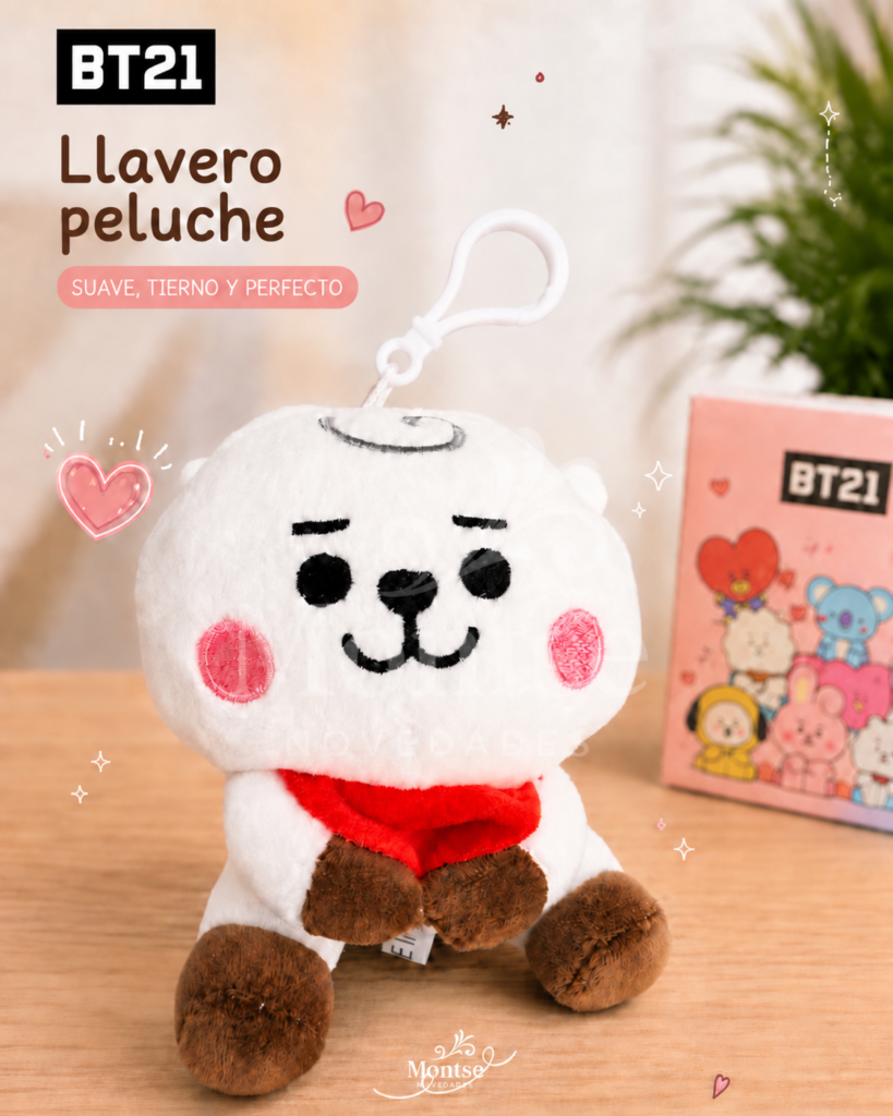Llavero peluche RJ