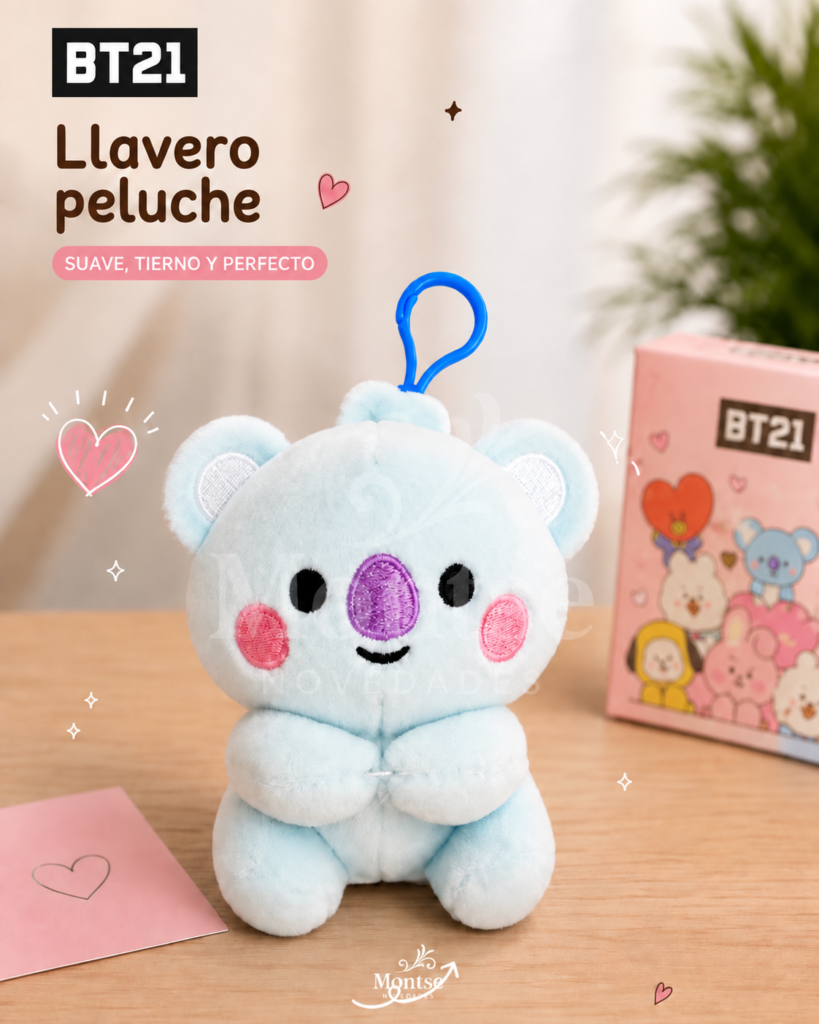 Llavero peluche Koya