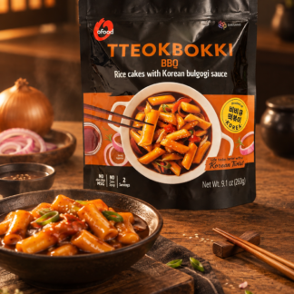 Tteokbokki sabor BBQ (2 porciones)
