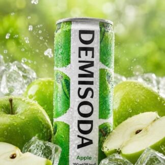 Demisoda sabor manzana verde