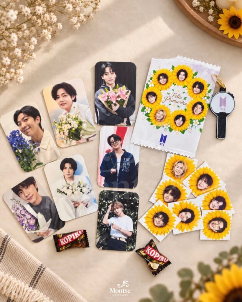 Combo Flores Amarillas BTS