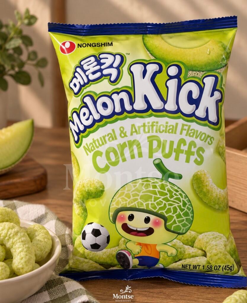 Snack coreano sabor melón